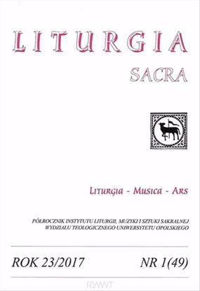Obrazek Liturgia Sacra nr 1 (49) 2017