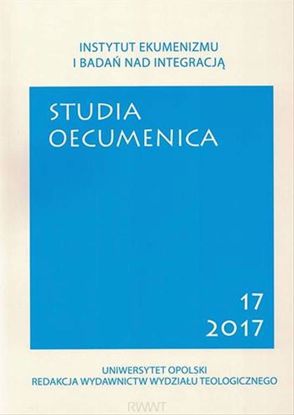 Obrazek Studia Oecumenica nr 17 (2017)