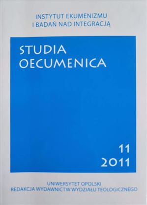Obrazek STUDIA OECUMENICA T 11 (2011)