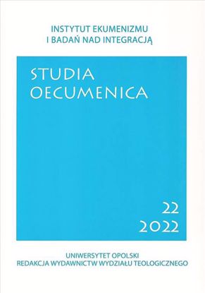 Obrazek Studia Oecumenica nr 22 (2022)