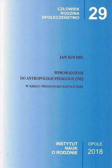 Obrazek Wprowadzenie do antropologii pedagogicznej